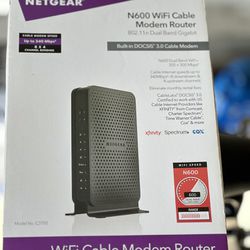 Netgear N600 Wifi Cable Modem Router