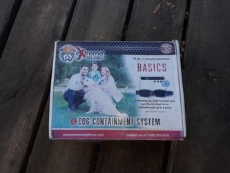 Dog Containment System 
