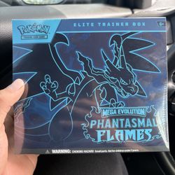 Pokémon Phantasmal Flames Elite Trainer Box ETB Sealed Charizard Mega Evolution