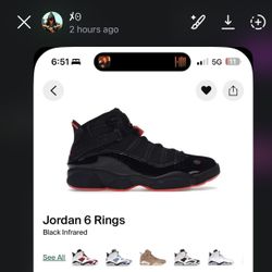 JORDAN 6 RINGS