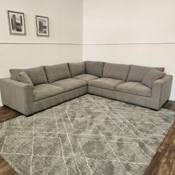 Gray sectional couch - Free Delivery