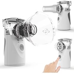 Portable Nebulizer, Nebulizer Machine for Adults and Kids, Battery-Operated Nebulizer of Cool Mist, Ultrasonic Mesh