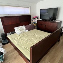 Bed Frame and Dresser - Free 