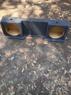 12" speaker box