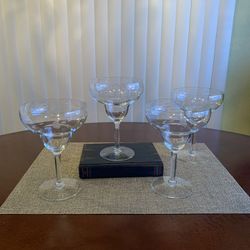 Princess House Heritage Large Margarita Cups (Set Of 4)