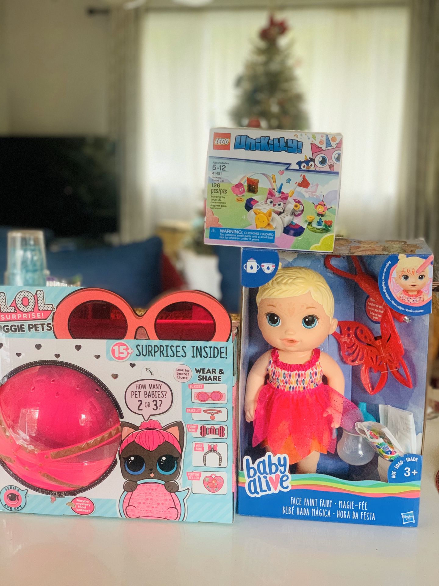LOL SURPRISE AND BABY ALIVE TOY BUNDLE