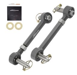 Front Extended Sway Bar End Link Disconnects For Jeep Wrangler JK JKU 2007-2018