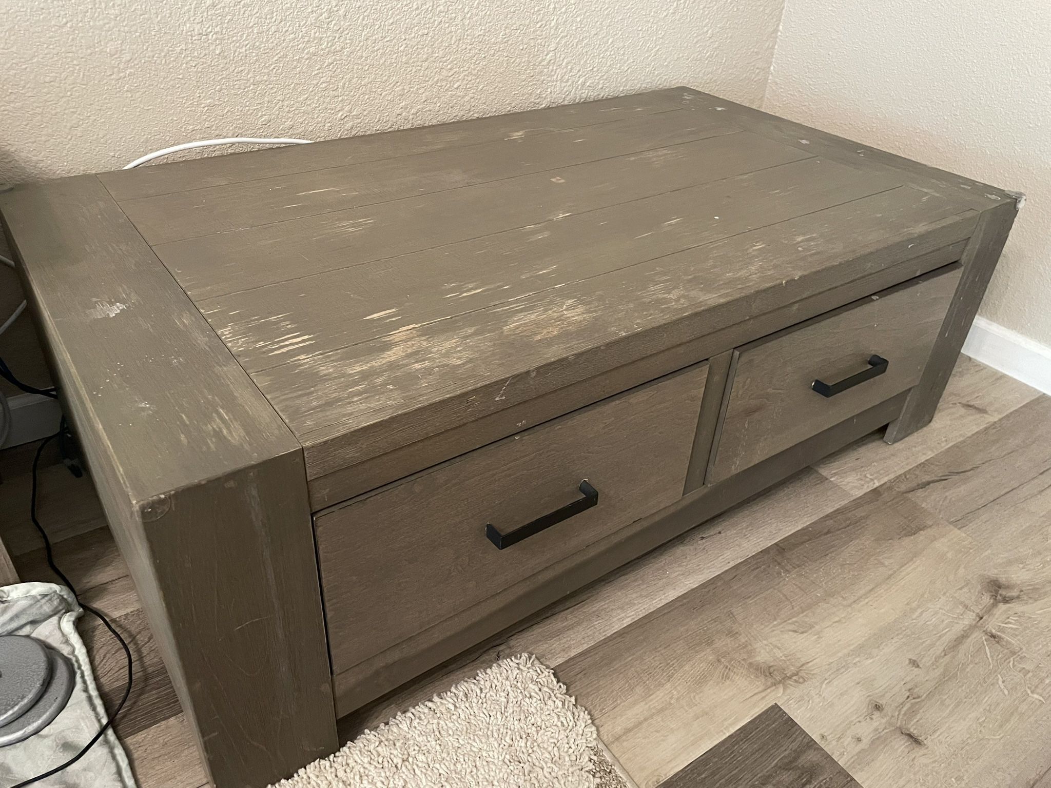 Tv Console And Coffee Table Set