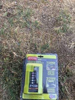 2 In 1 Battery Charger 