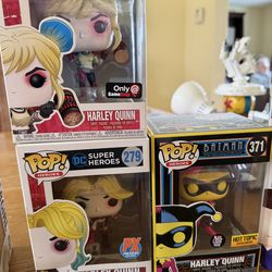 DC Comics Harley Quinn Funko Pop exclusives