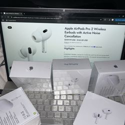 AirPods Pro 2 Active Noise Cancellation In-Ear Earphones