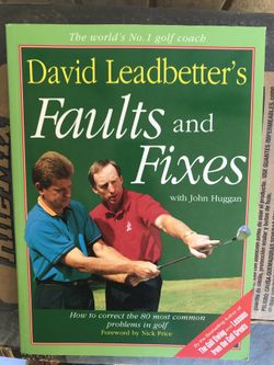 Golf book, Faults and fixes by David Leadbetter