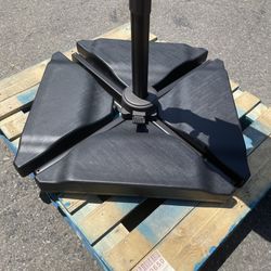 Cantilever Umbrella Sand Fill Weight Base 4 Pieces