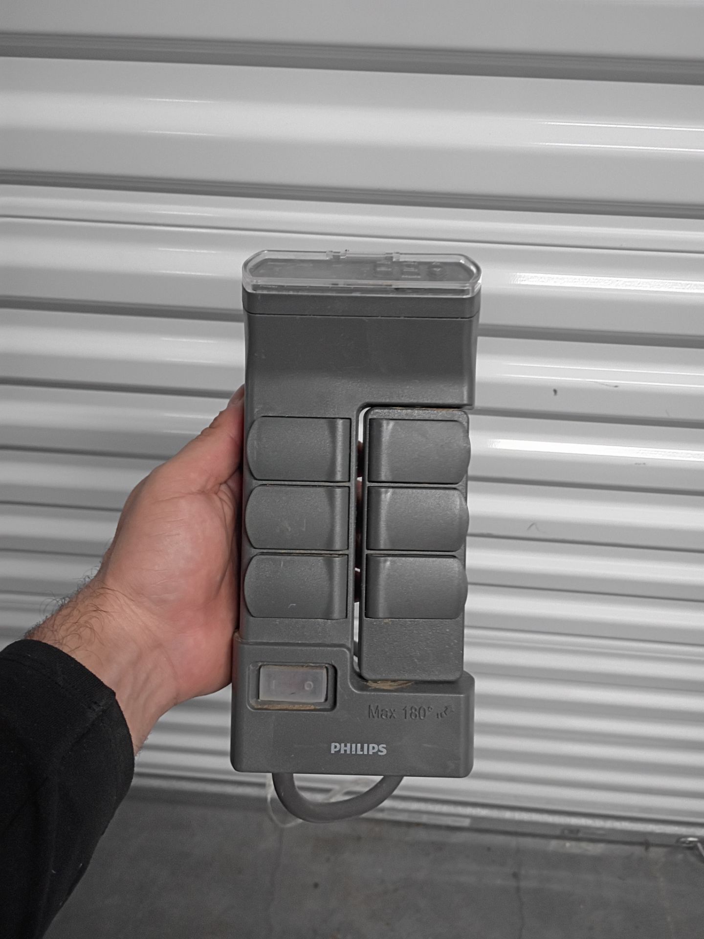 Philips Timer Outdoor Stake 6 Grounded Outlets Digital Timer
