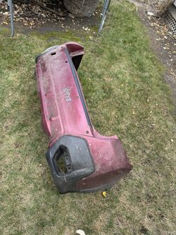 Subaru Crosstrek rear bumper.