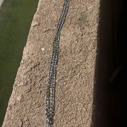 Silver Sapphire Chain 