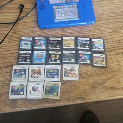 modded 2ds With Games And Case