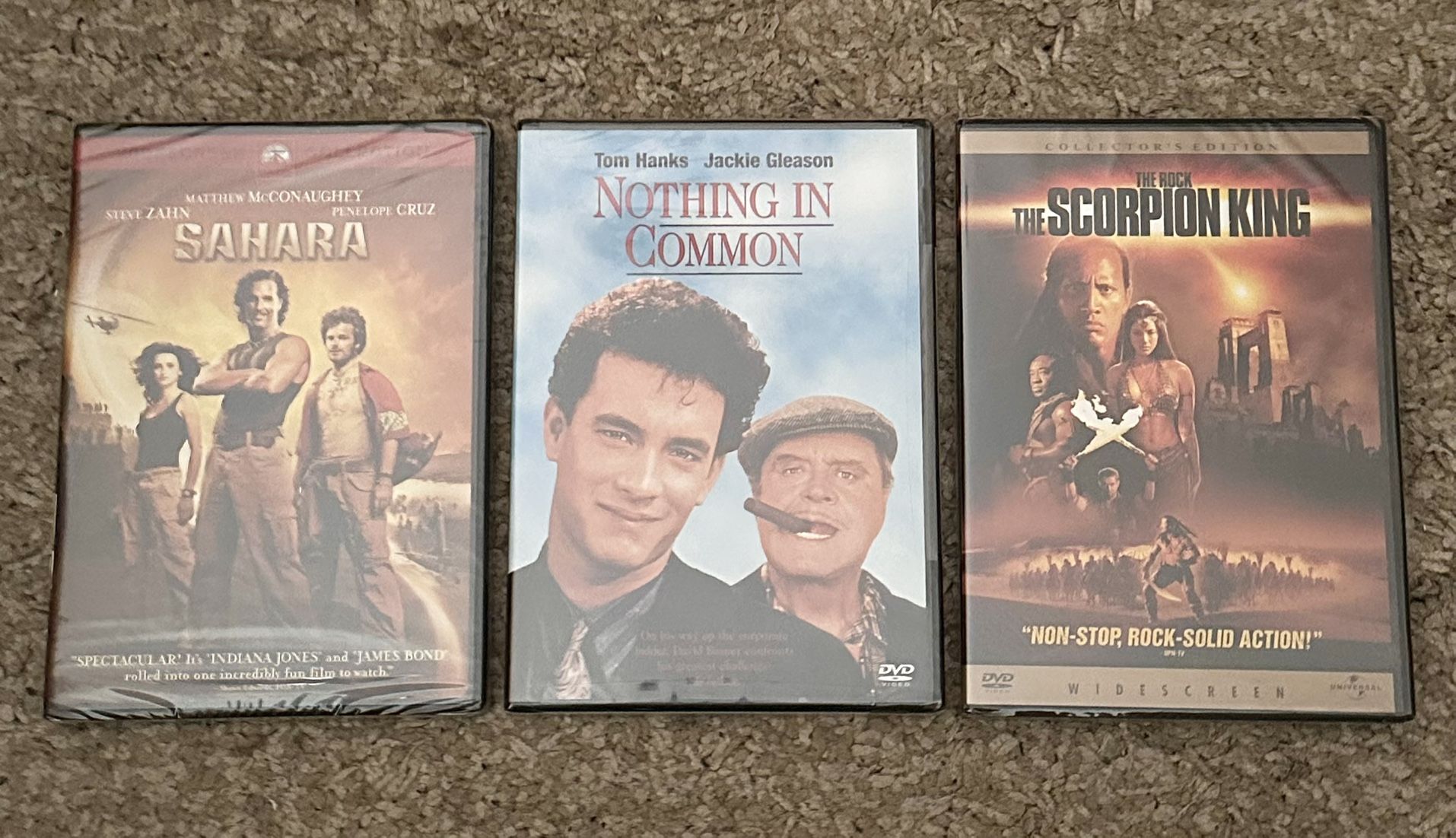 Lot Of 3 DVD Movies - Mixed Titles Action/Adventure-Comedy/Drama (2002,2005) NEW