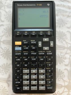 calculator ti 85