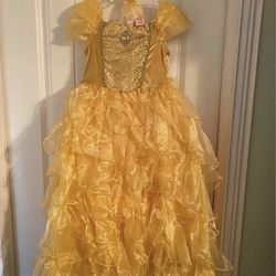 Size 6x yellow Bell Princess dress 