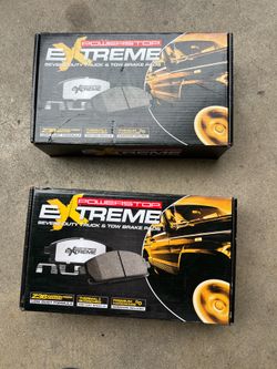 22-25 Ford Transit 150 250 350 HD PowerStop Extreme Front & Rear Brake Pads Set