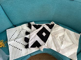 NEW Boho Throw Pillow Covers β 18x18 & 20x20 β $5 Each