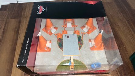 Only available now Disney Pixar Cars Precision Series Sally's Cozy Cone Motel Playset NEW Sealed
