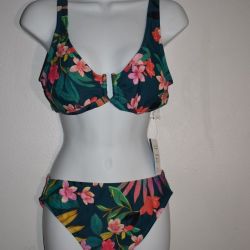 New Two Piece Floral Bikini Swimsuit Set