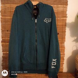 *LIKE NEW* FOX RACING XXL Baseline Sasquatch Zip Hoodie 
