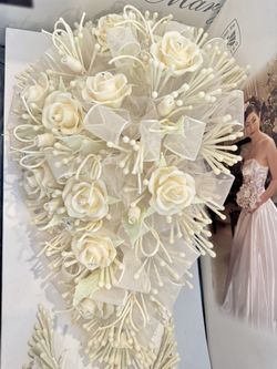 Wedding Bouquete Creme Color