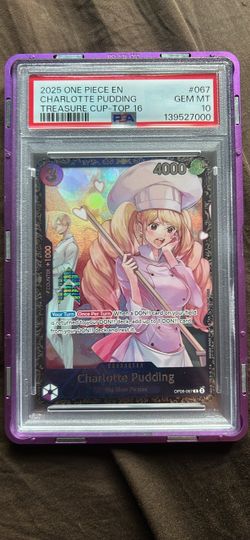 One piece treasure cup pudding