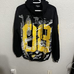 rockstar original distressed hoodie