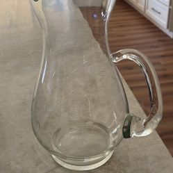 Princess House pitcher