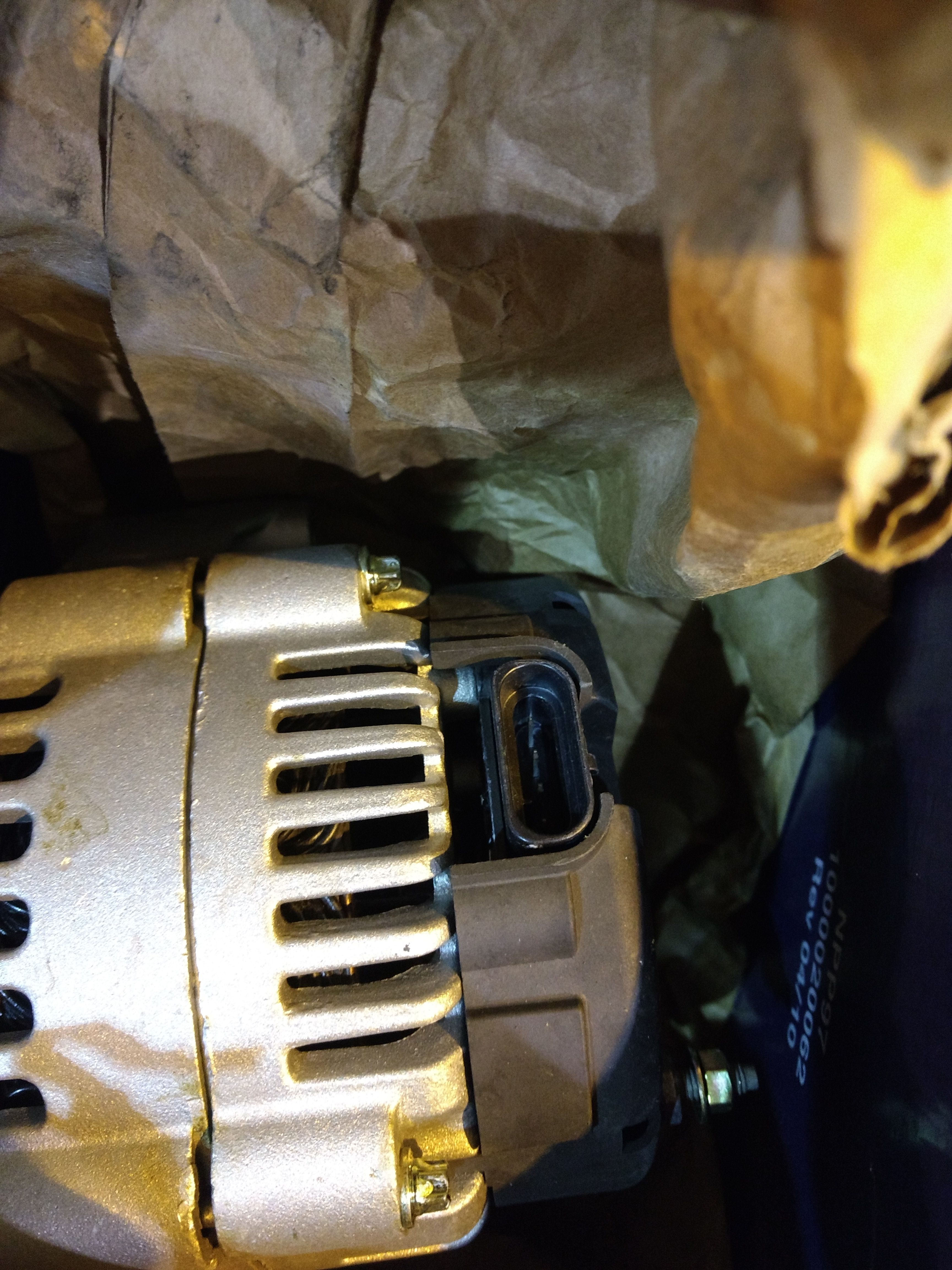 Napa Chevy alternator obd2