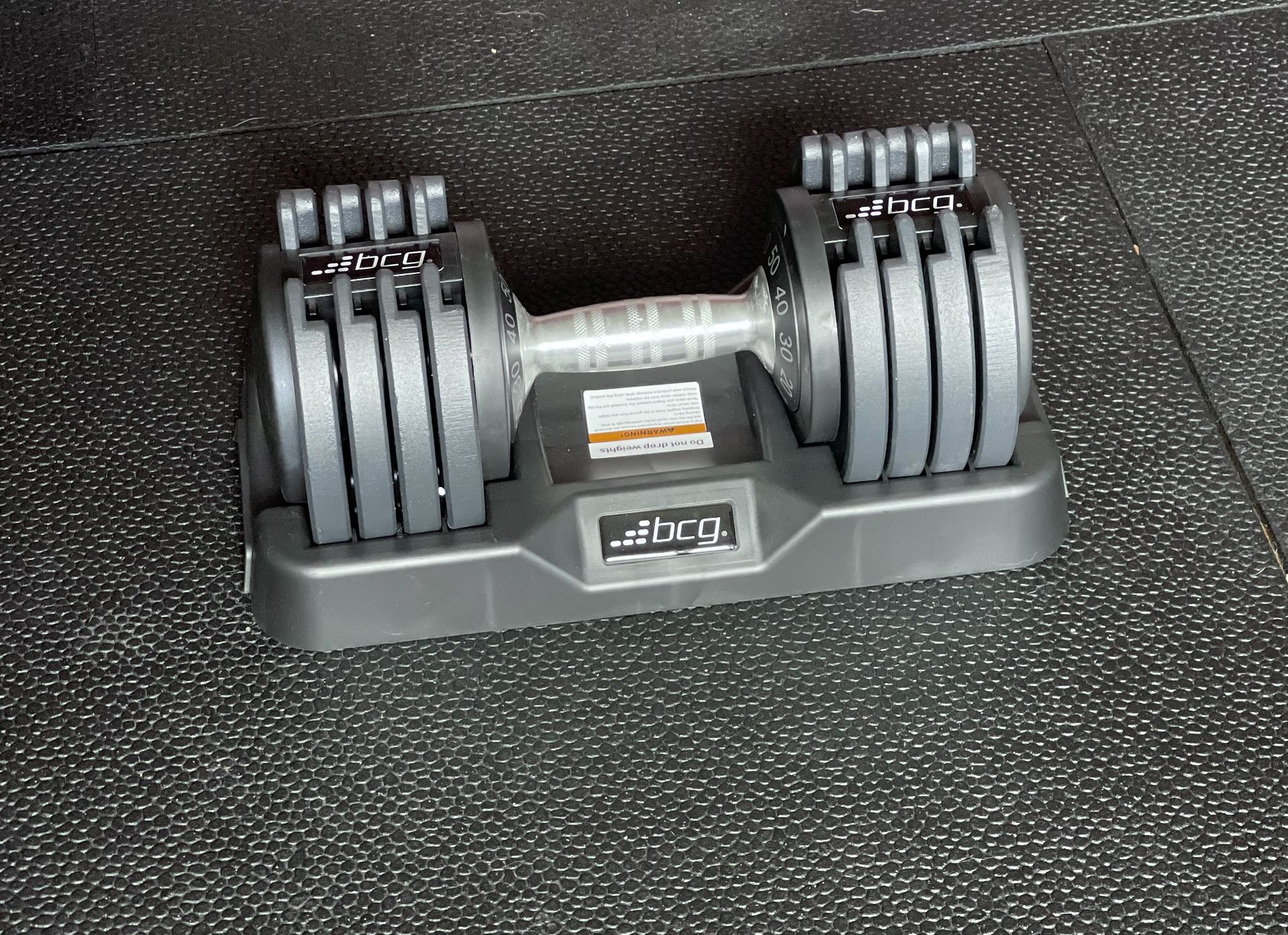 50 lbs Adjustable Dumbbell