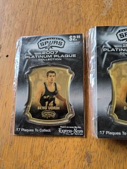 Collectible Spurs Card