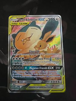 Eevee & Snorlax GX Tag Team Promo