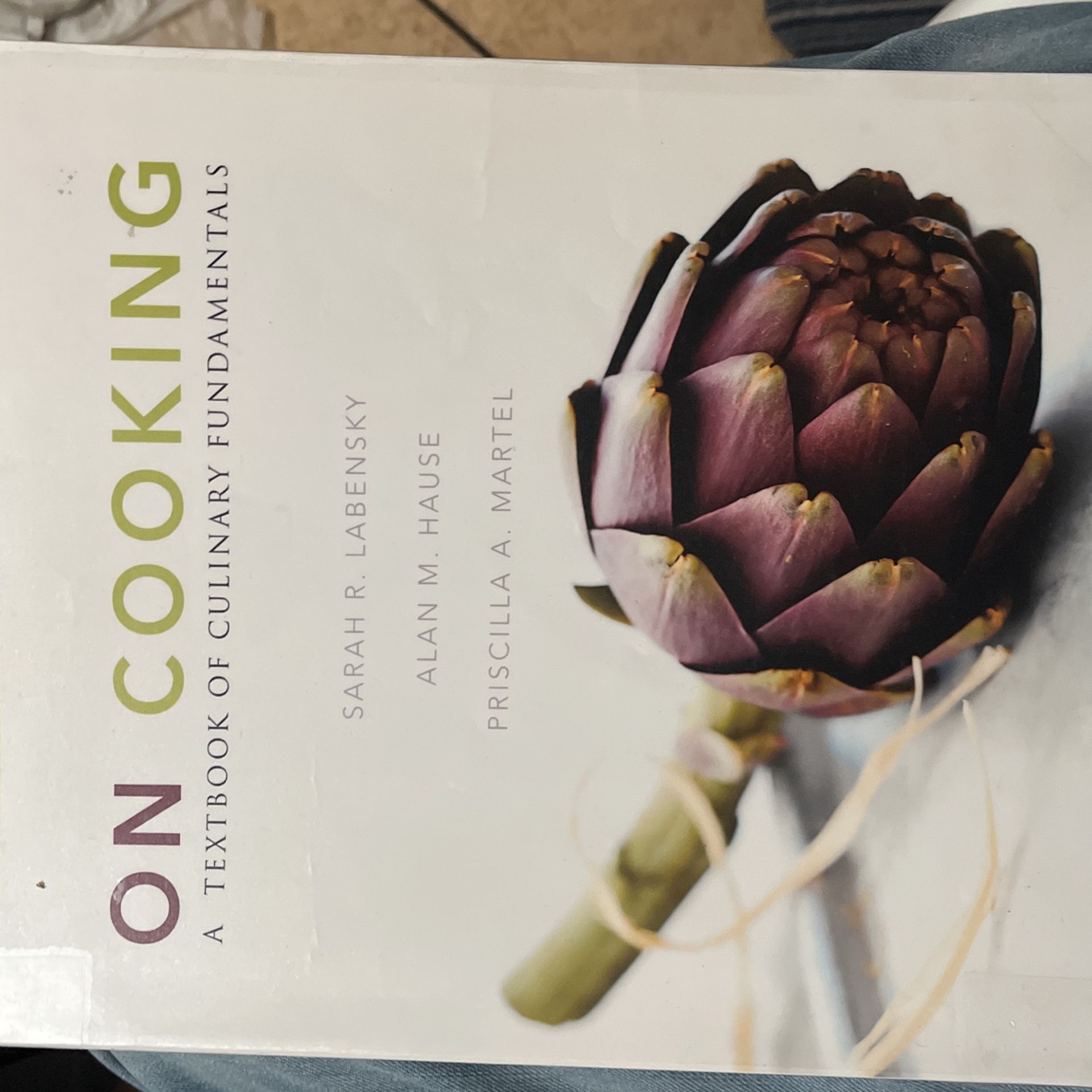 On Cooking A Textbook Of Culinary Fundamentals