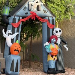 Nightmare Before Christmas Inflatable Arch