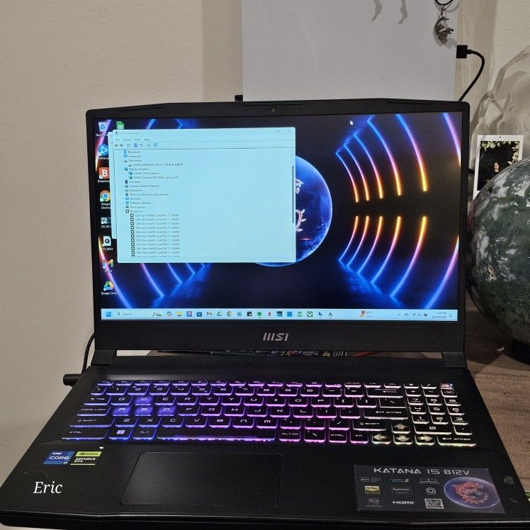 MSI Gaming Laptop RTX 4060 1tb SSD 16gb Ram