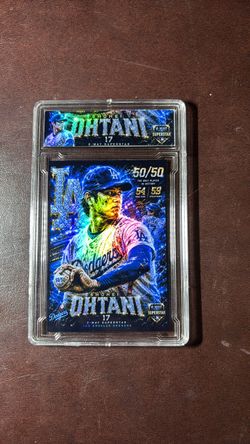 Shohei Ohtani 50/50 Dodgers Custom Novelty Slab