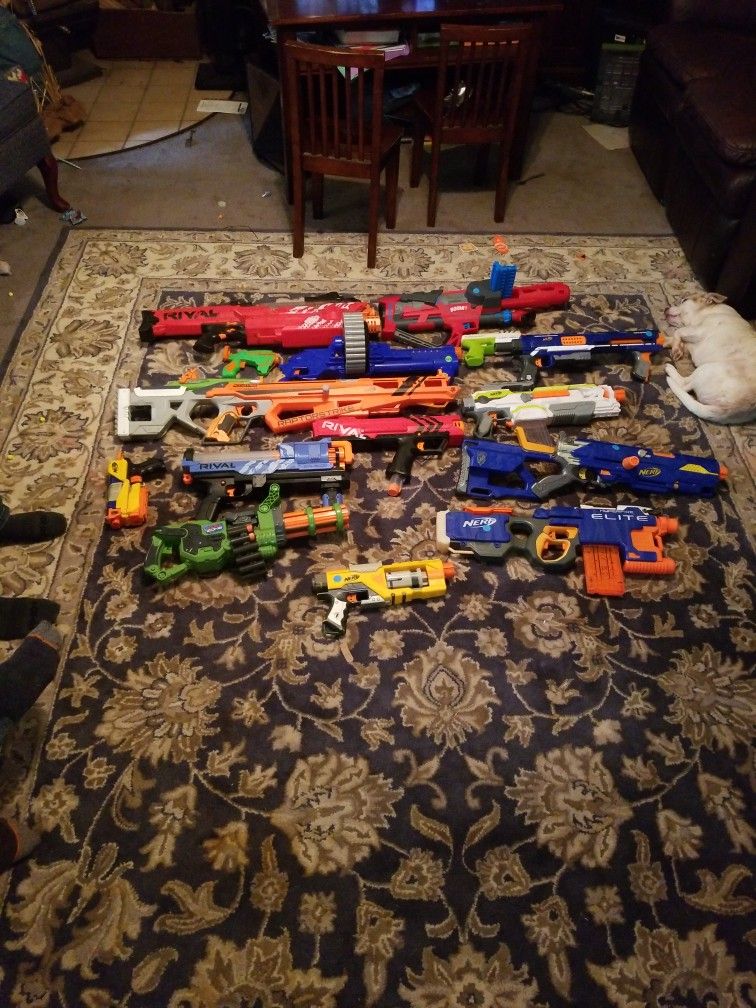 Nerf Gun Collection 