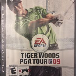 Tiger Woods 09 PGA tour Video Game