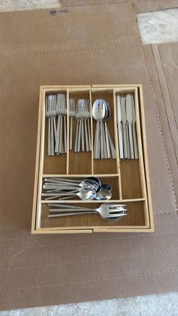 Silverware and Drawer Organizer