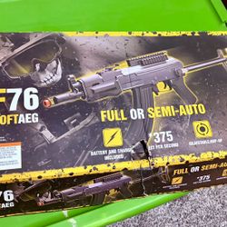 3 Soft Air Machine Guns, w/rechargeable batteries that last up to 3 hrs of continuous use