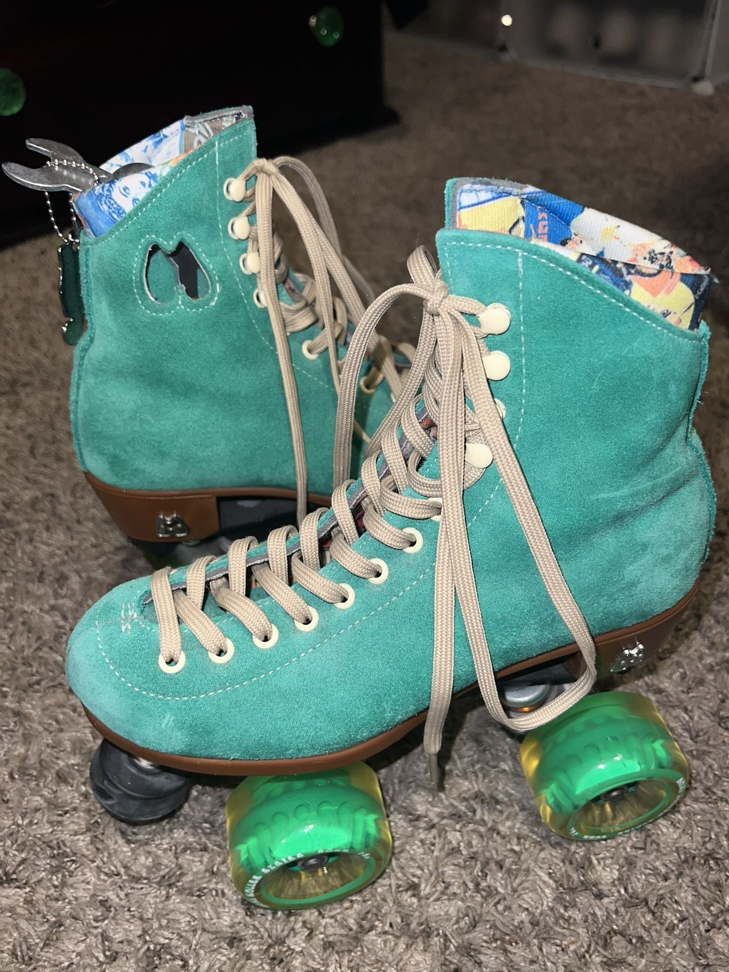 Moxi Lolly Skates (Apple Green)