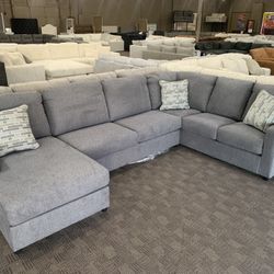 New Grey Sectional Sofa 