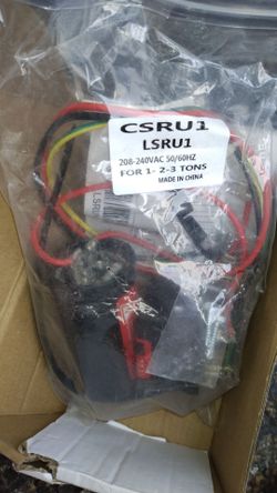 5-2-1 Compressor Saver Hard Start Kit (Model CSRU1). &KYXo