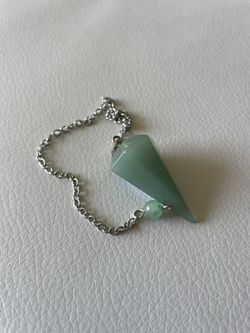 Jade Crystal Pendulum 
