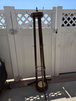 Vintage standing coat ,hat and umbrella hallstand